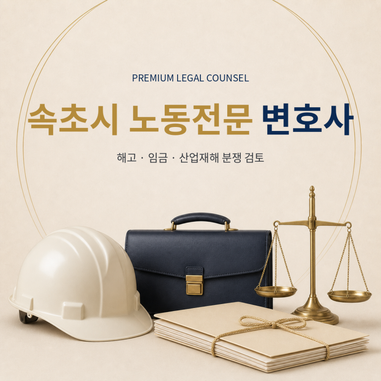 속초시 노동전문 변호사